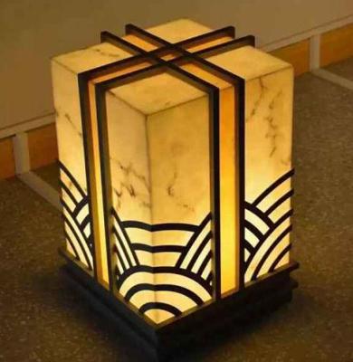 青松路街道柱头灯