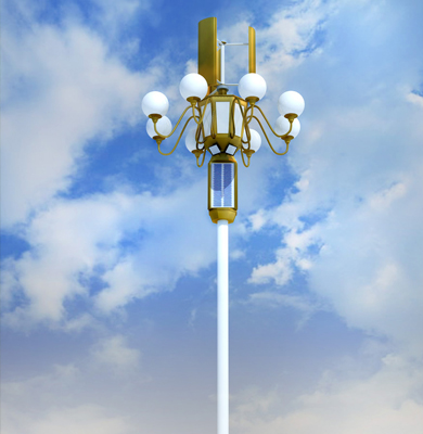 青松路街道中华灯