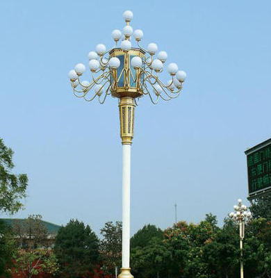 青松路街道中华灯