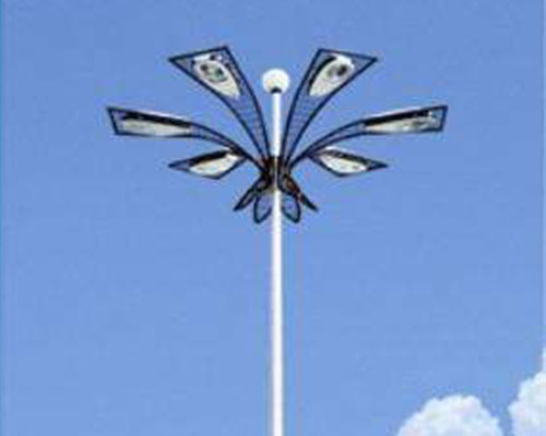 青松路街道高杆灯