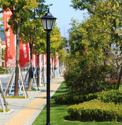 青松路街道庭院灯