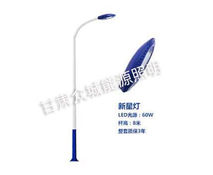 青松路街道爆款市电路灯