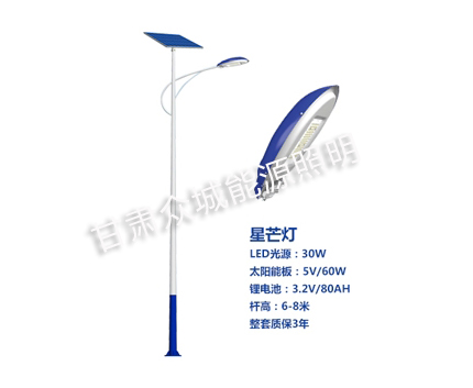 青松路街道爆款太阳能路灯