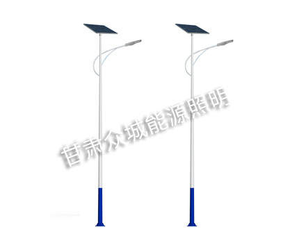 青松路街道金爷太阳能led路灯