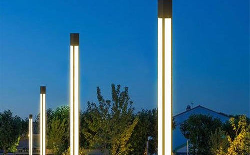 青松路街道景观灯安装布局与照明设计技巧