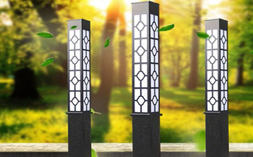 青松路街道景观灯选型与在园林照明中的应用要点